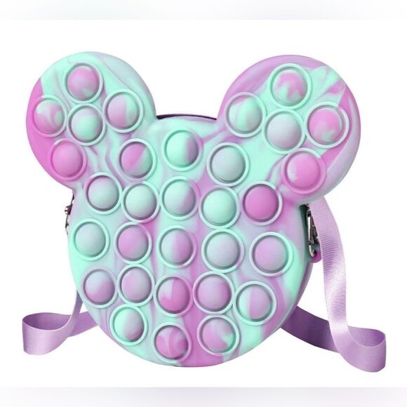 NEW … POP IT “Fidgit” Tie Dye Purse - Picture 1 of 6